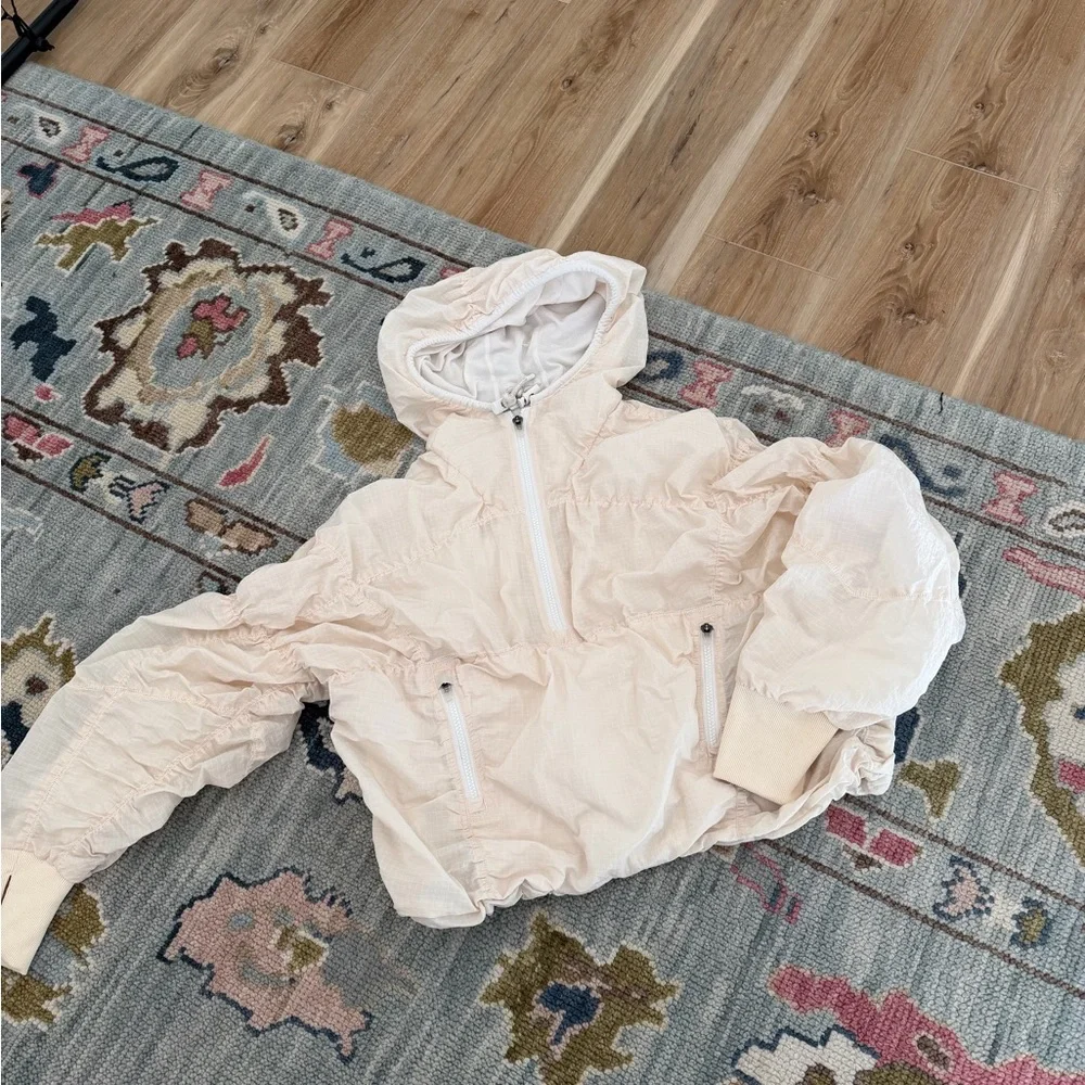 Free People Movement Cream Windbreaker - Picture 2 of 7